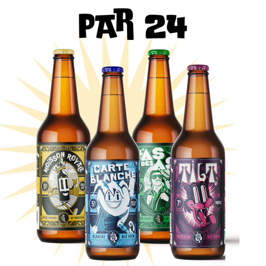 Pack de 24 Gamme complète 33cl